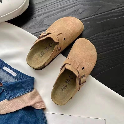 Camilla | Mules in Camoscio Slip On Eleganti e Confortevoli