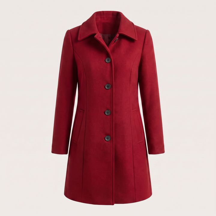 Aveline | Classic Trench Coat – Elegante Fit e Flare