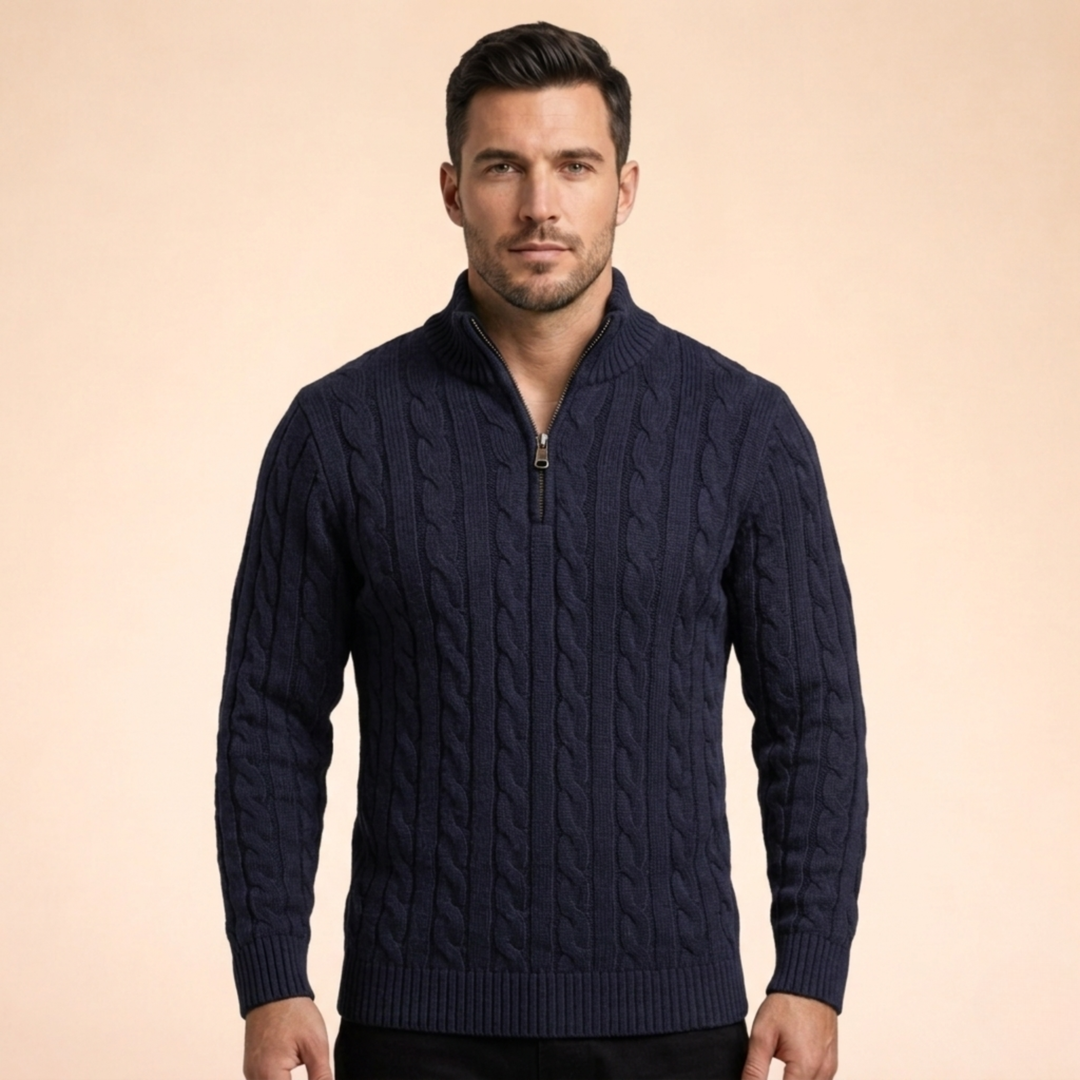 Marco| Elegant and comfortable wool sweater