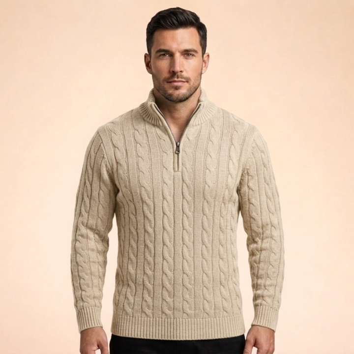 Marco| Elegant and comfortable wool sweater