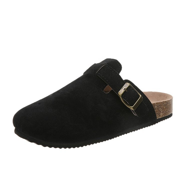 Valentina | Mules in Pelle Eleganti con Fibbia Raffinata