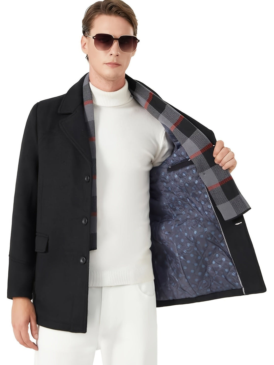 Lavinia | Cappotto Singolo Classico per Uomo