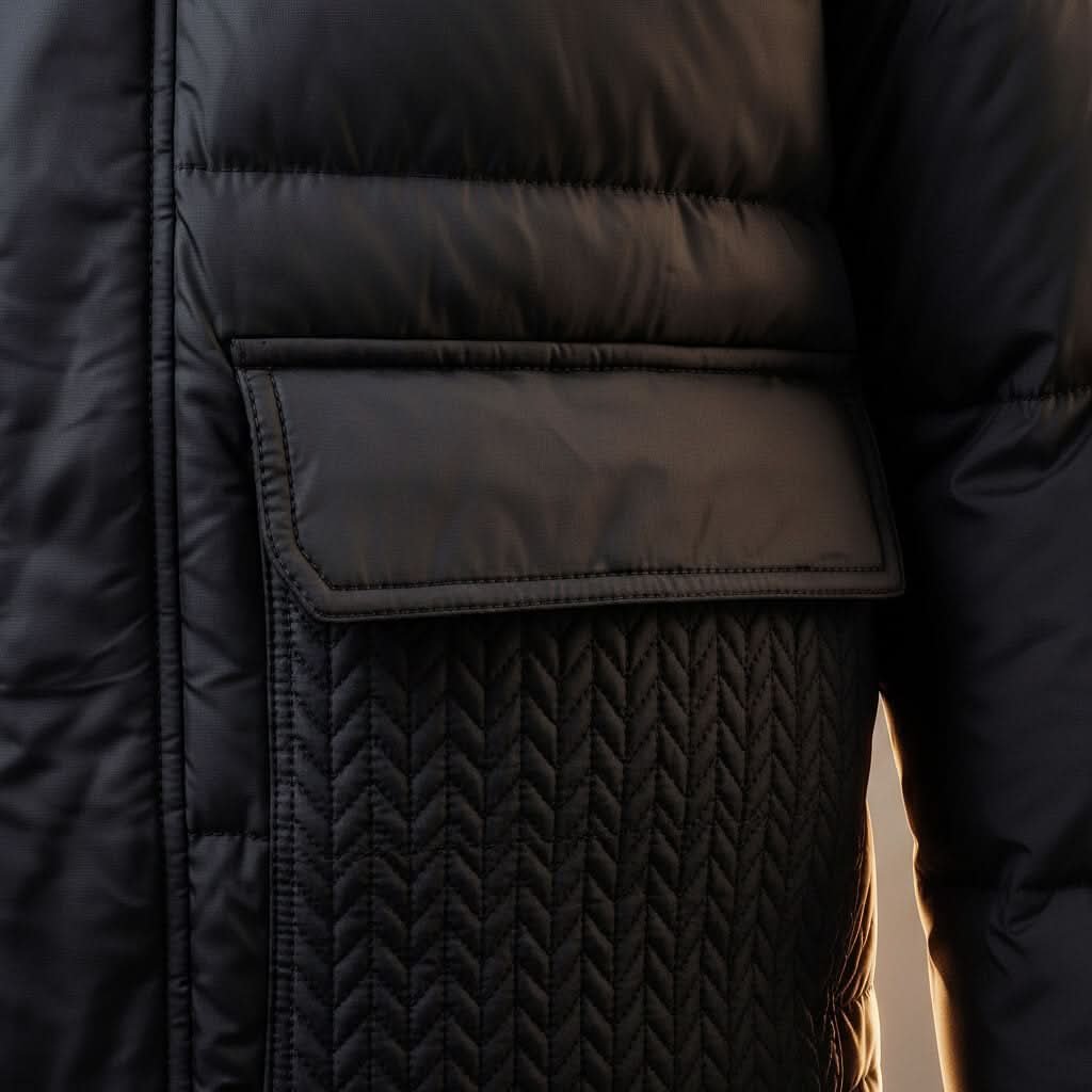 Northwell | Giacca Down – Elegante Design Intrecciato