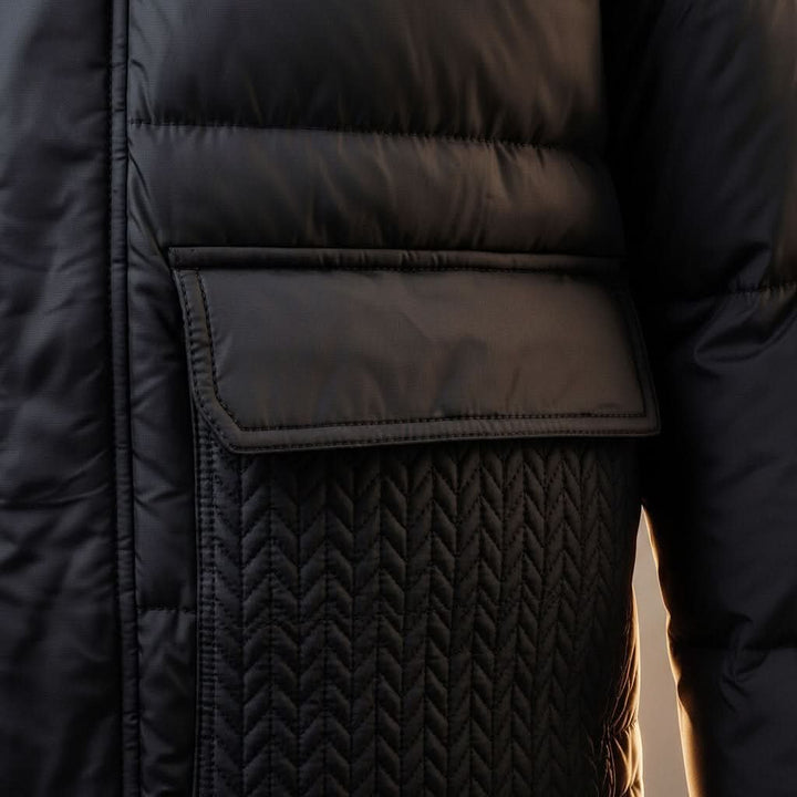 Northwell | Giacca Down – Elegante Design Intrecciato