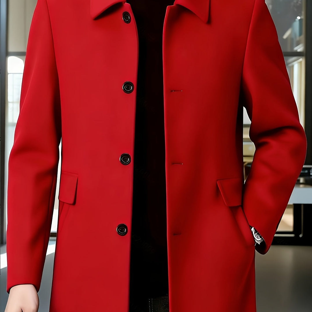 Gerard | Cappotto Single-Breasted Elegante