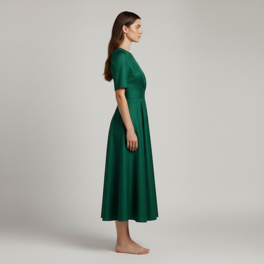 Parnella | Elegante abito midi estivo