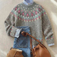 Freya | Maglione Morbido in Stile Nordico per un Look Raffinato