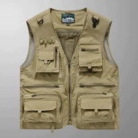 Riccardo | Gilet Cargo Multitasche da Uomo