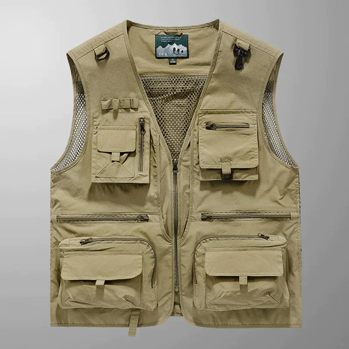 Riccardo | Gilet Cargo Multitasche da Uomo