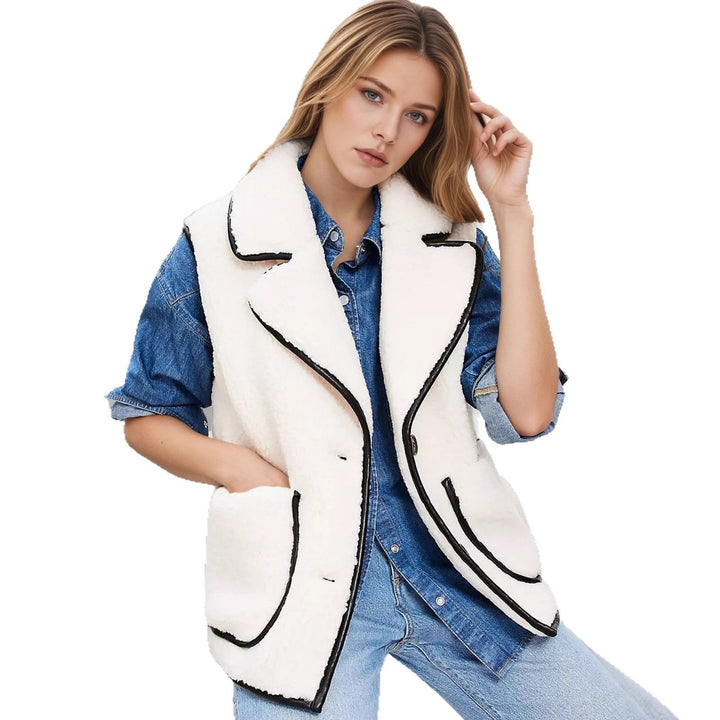 Elena | Gilet Donna in Bouclé Morbido ed Elegante