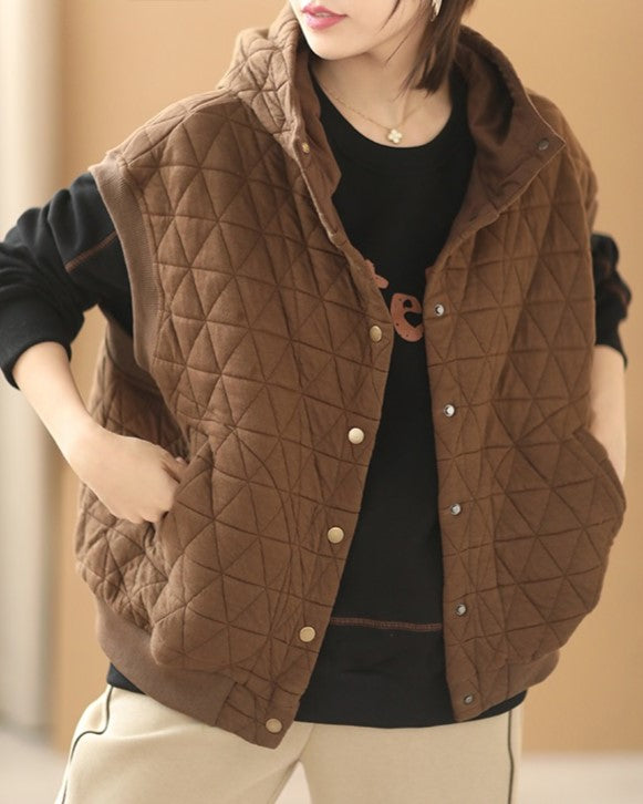 Livia | Gilet Sportivo Invernale con Cappuccio da Donna