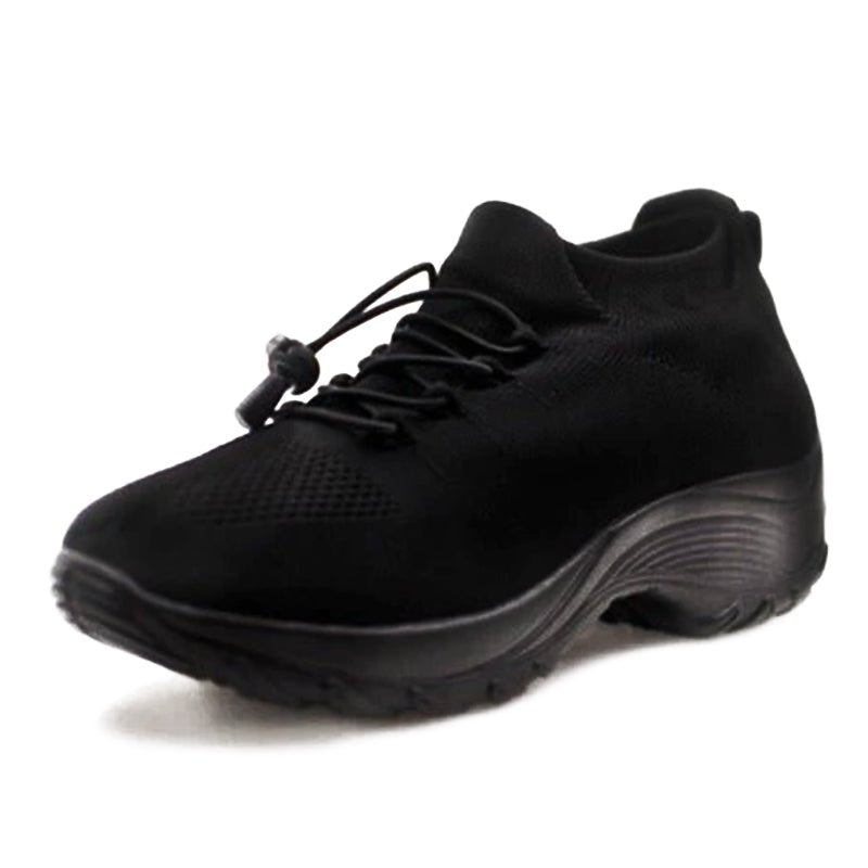 Emily | Sneakers Ortopediche con Plateau in Maglia