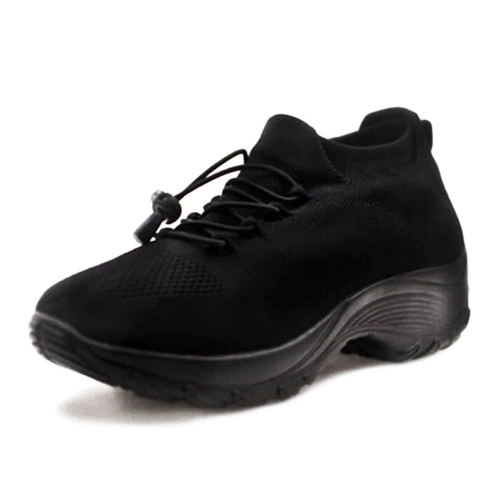 Emily | Sneakers Ortopediche con Plateau in Maglia