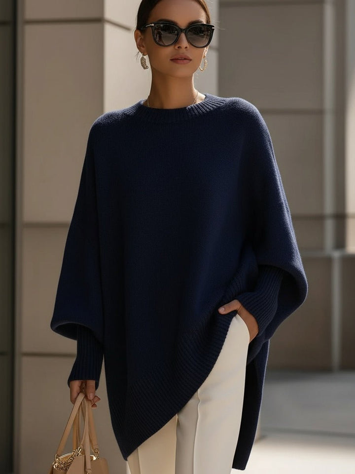 Charlotte | Oversized Sweater – Stylish Batwing Design for Women