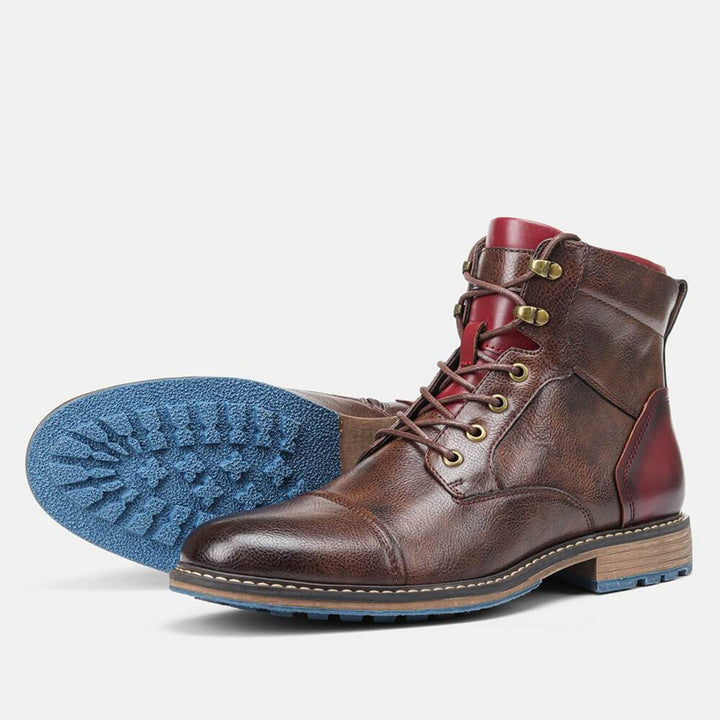 Niklas | Elegante und bequeme Herrenstiefel aus echtem Leder