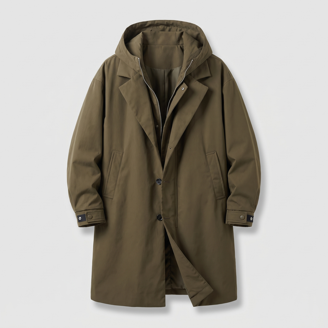 Kensington | Overcoat – Leggero e Impermeabile per Uomo