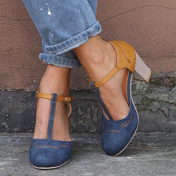 Marcella | Mary Janes con Tacco Blocco Timeless