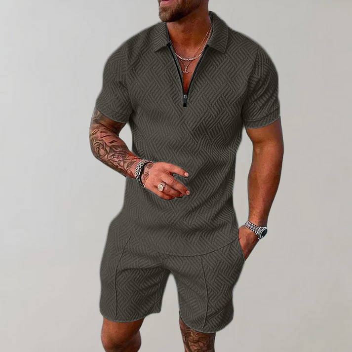 Dylan | Set Polo e Pantaloni Corti Casual