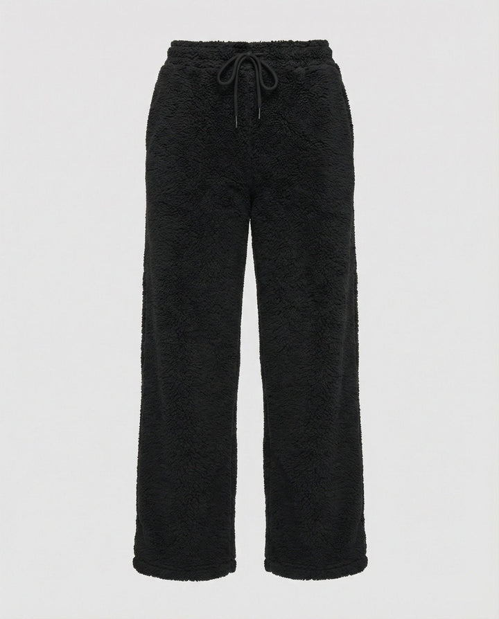 Drune | Fleece Pants – Cozy Wide Leg Style for Women