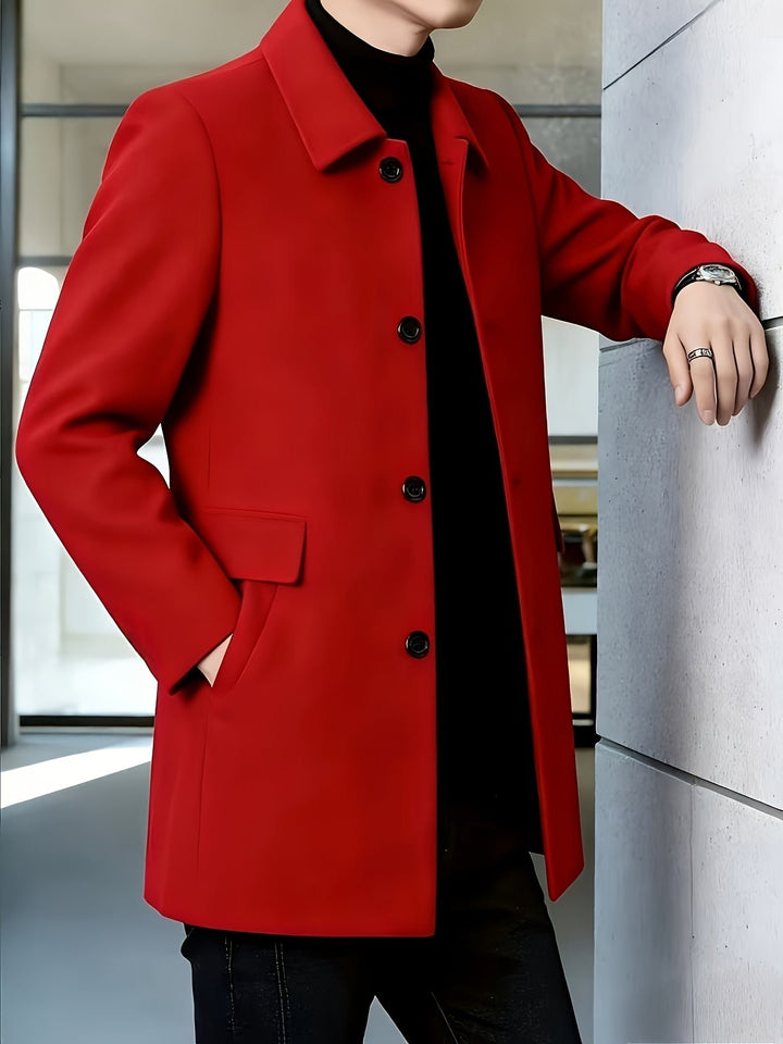 Gerard | Cappotto Single-Breasted Elegante