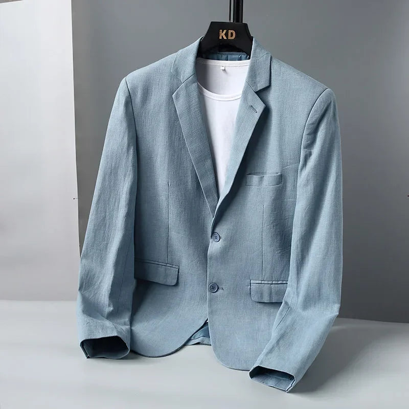 Julian | Blazer in lino da uomo elegante e versatile