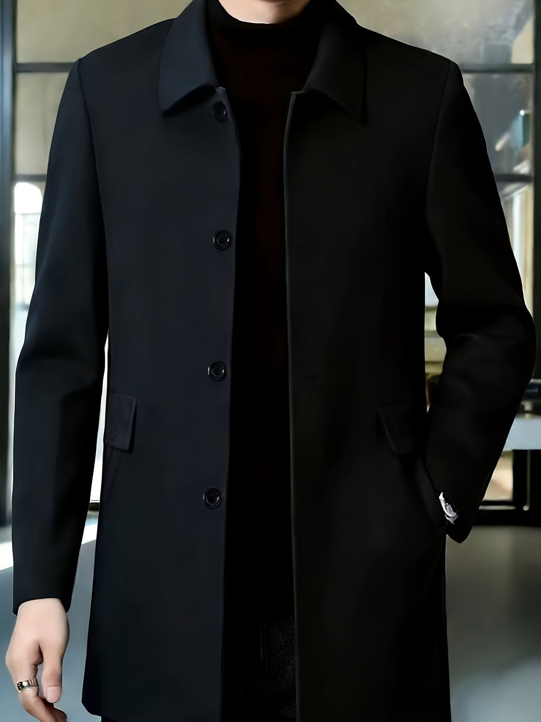 Gerard | Cappotto Single-Breasted Elegante
