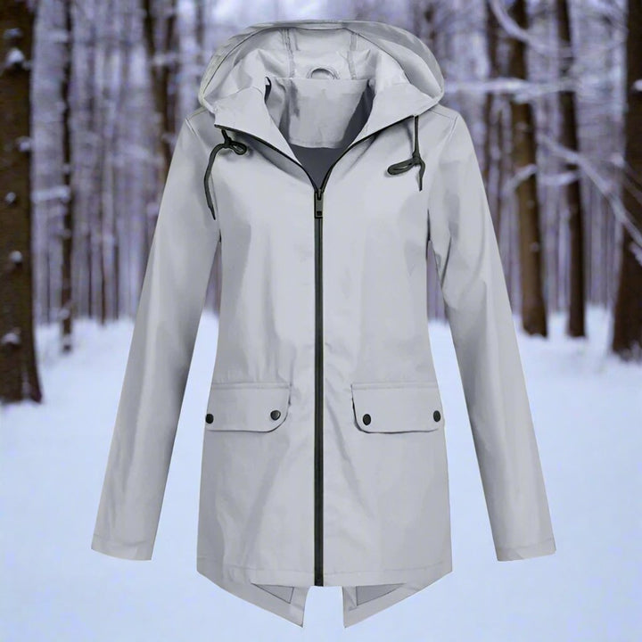 Daniela | Wasserdichte Jacke mit verstellbarer Kapuze