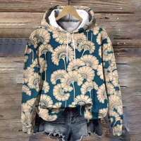 Camilla | Morbido E Caldo Hoodie In Maglia Jacquard