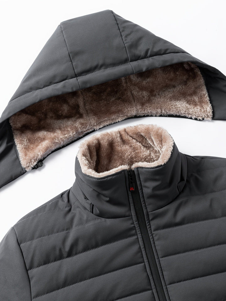 Rhys | Cappotto Invernale Imbottito con Cappuccio