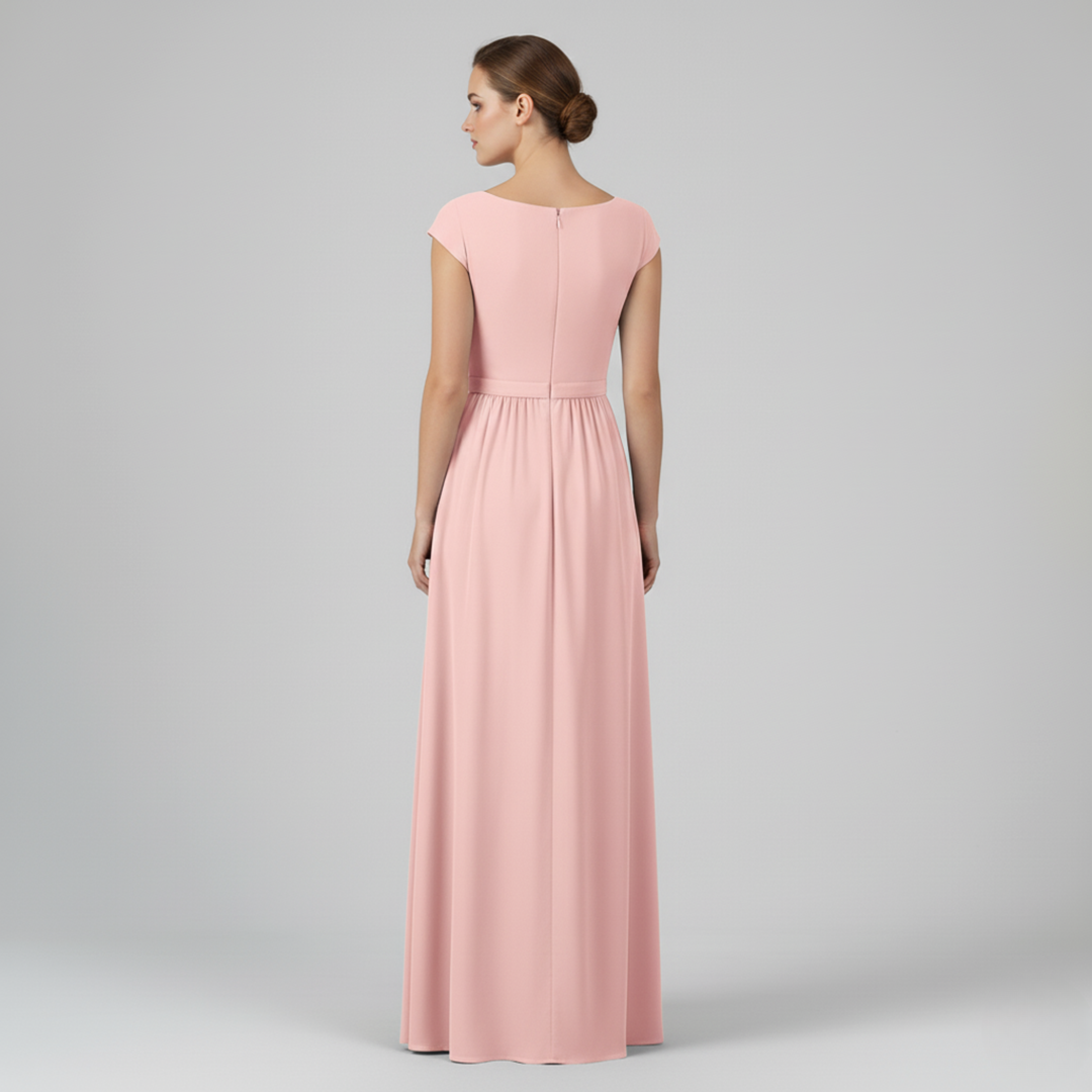 Manon | Elegante abito lungo fluido