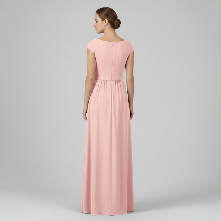 Manon | Elegante abito lungo fluido