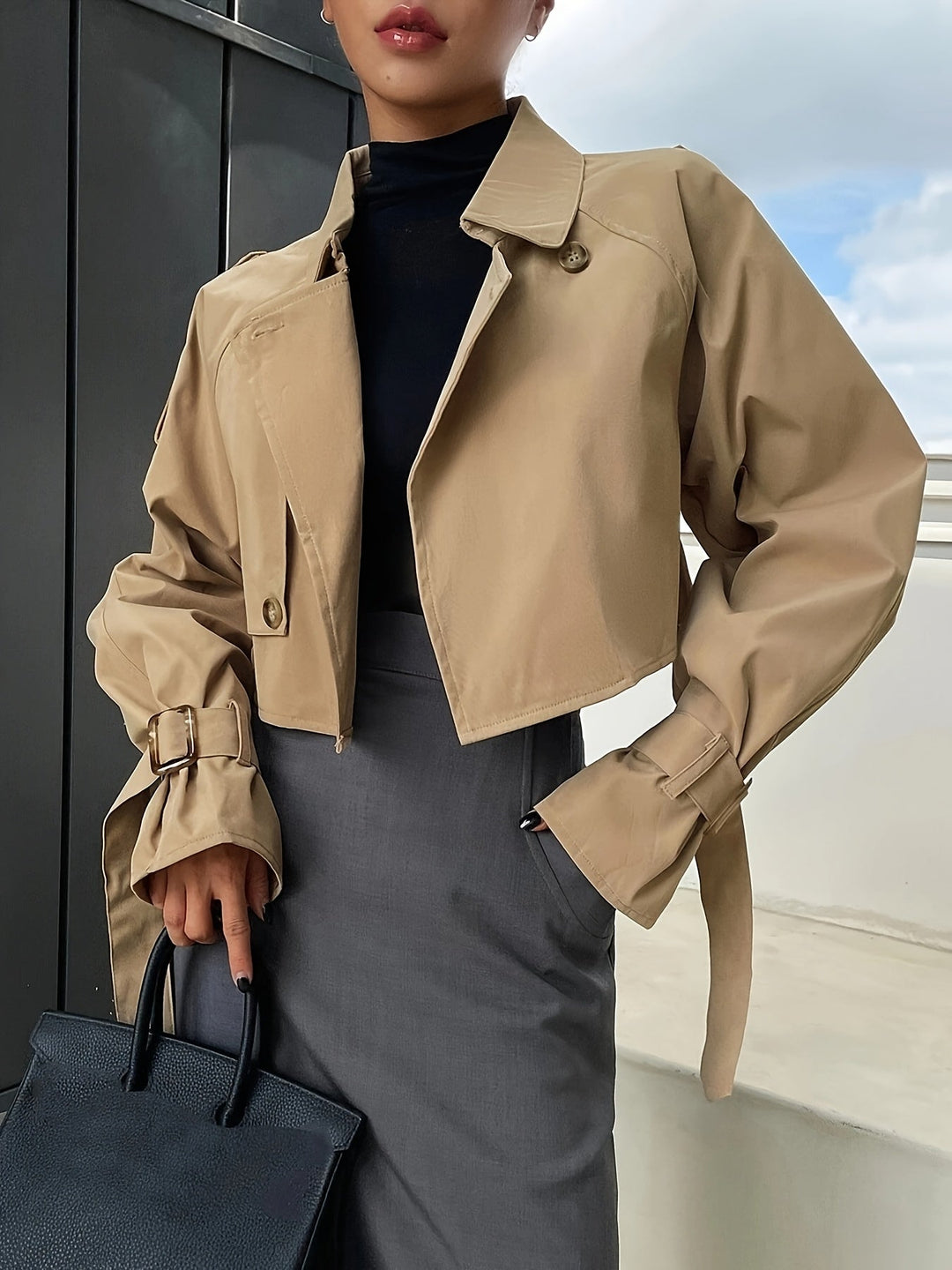 Emma | Trench coat corto elegante e moderno