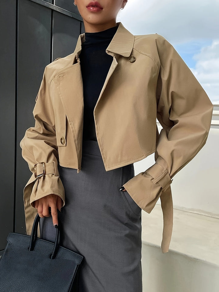 Emma | Trench coat corto elegante e moderno