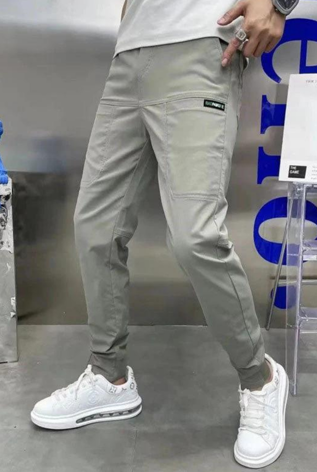 Lucas | Pantaloni Cargo Elasticizzati Eleganti e Versatili