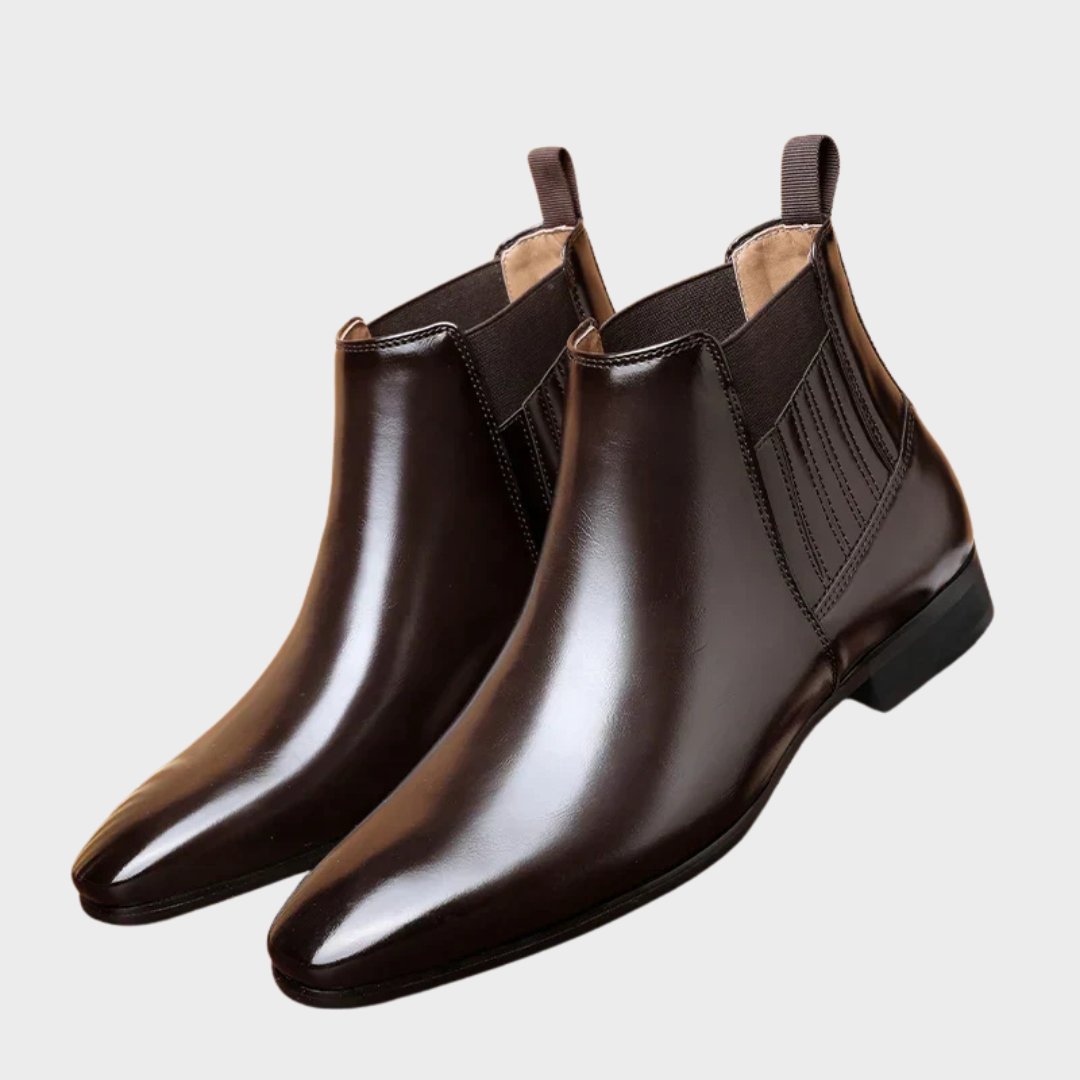 Isabella | Stivaletti Chelsea a Punta Affusolata dal Design Elegante