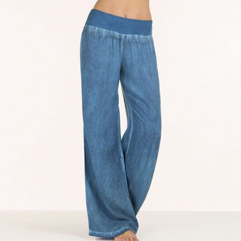 Valentina | Pantaloni da donna comodi e casual a gamba larga