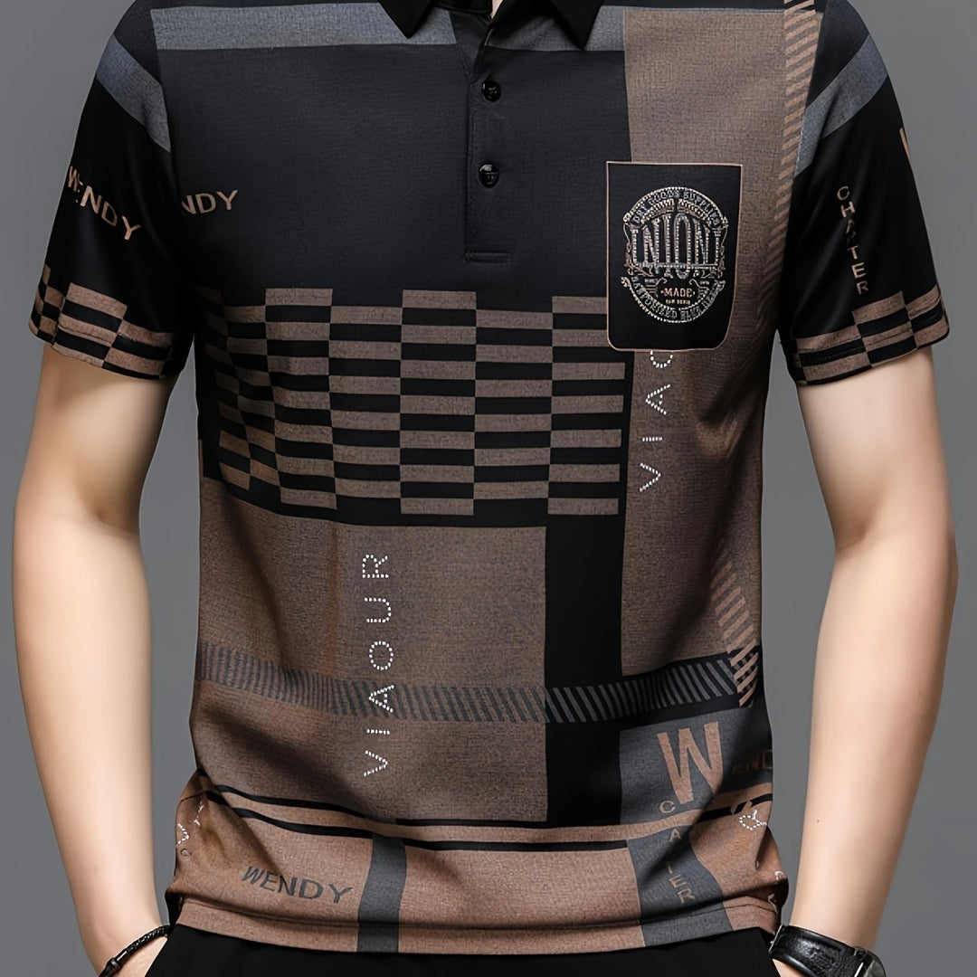 Nathaniel | Polo Shirt Colorblock Raffinato