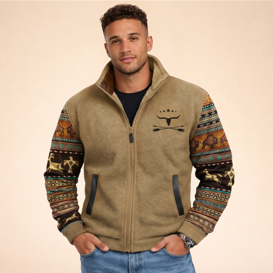 Franco | Giacca in pile elegante e confortevole