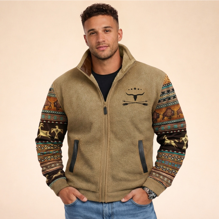 Franco | Giacca in pile elegante e confortevole