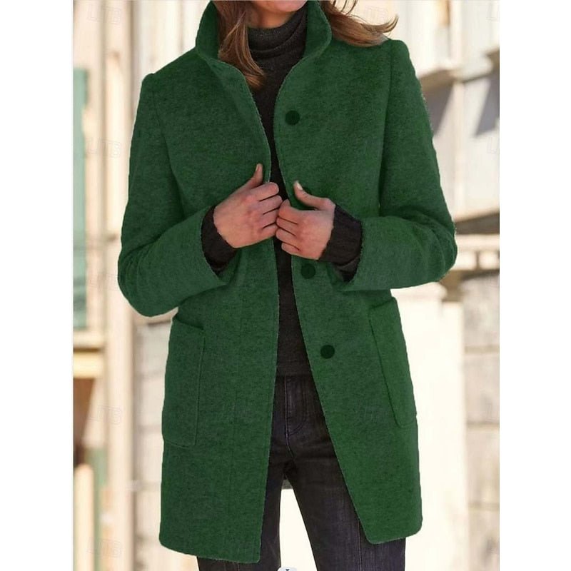 Felicity | Cappotto Elegante a Collo Alto