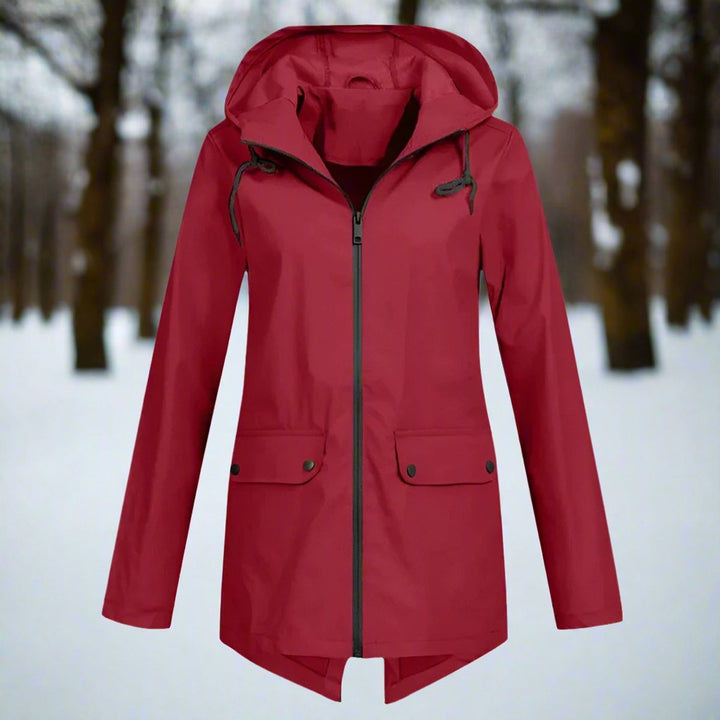 Daniela | Wasserdichte Jacke mit verstellbarer Kapuze