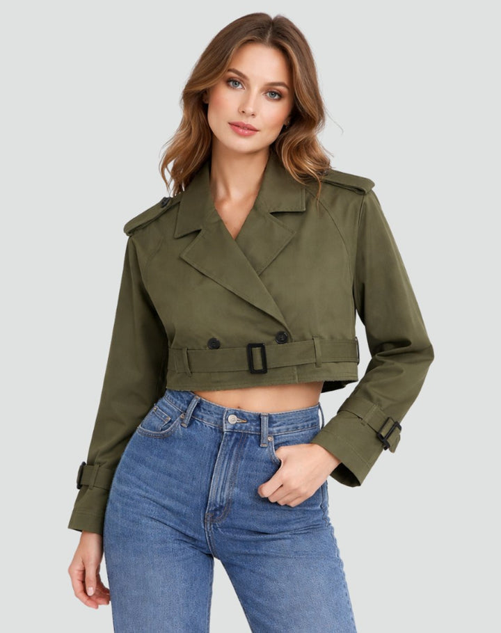 Alice | Short and elegant trench coat