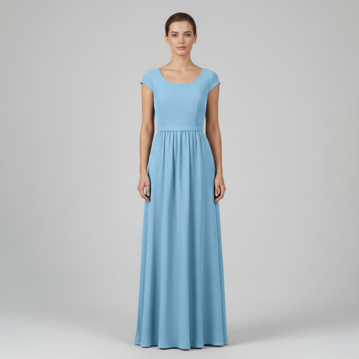 Manon | Elegante abito lungo fluido