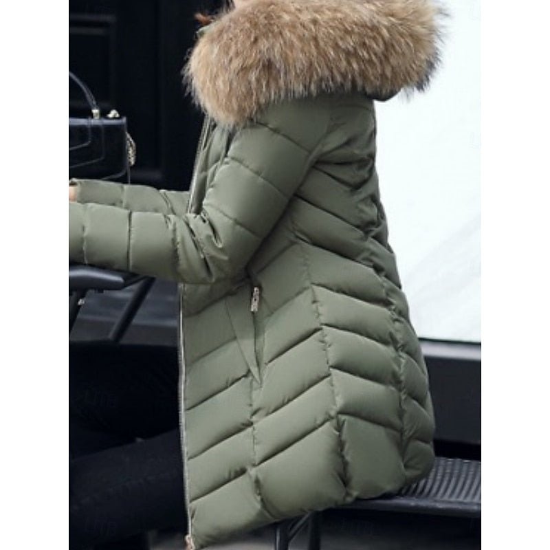 Gwendolyn | Parka Invernale con Cappuccio e Imbottitura