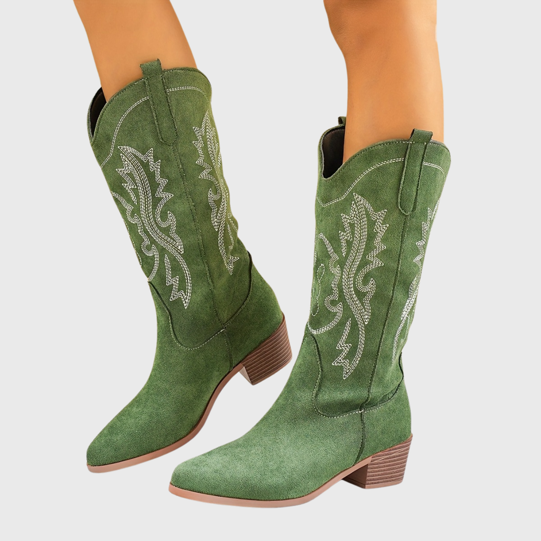 Marta | Western-Cowboystiefel für Damen mit weitem Schaft