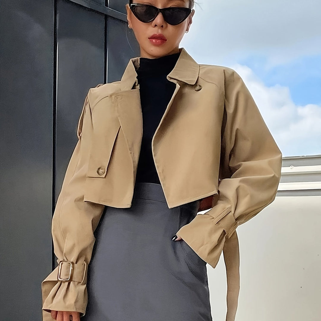 Emma | Trench coat corto elegante e moderno