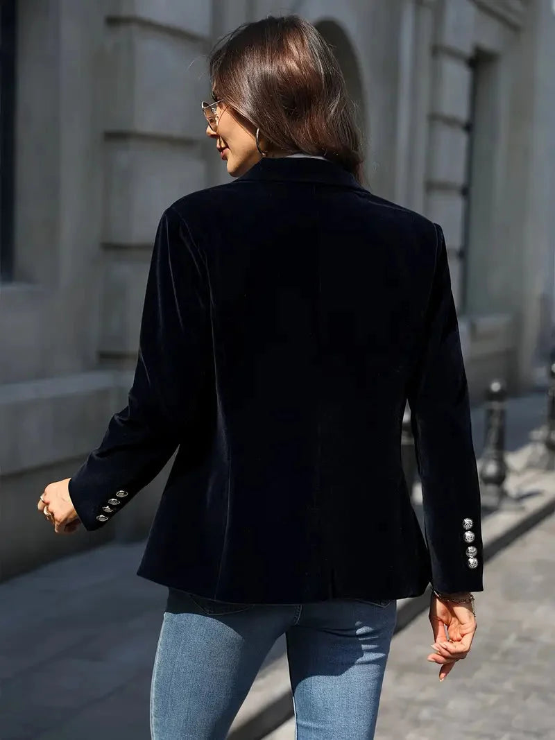 Sofia | Blazer in Velluto da Donna Elegante e Raffinato