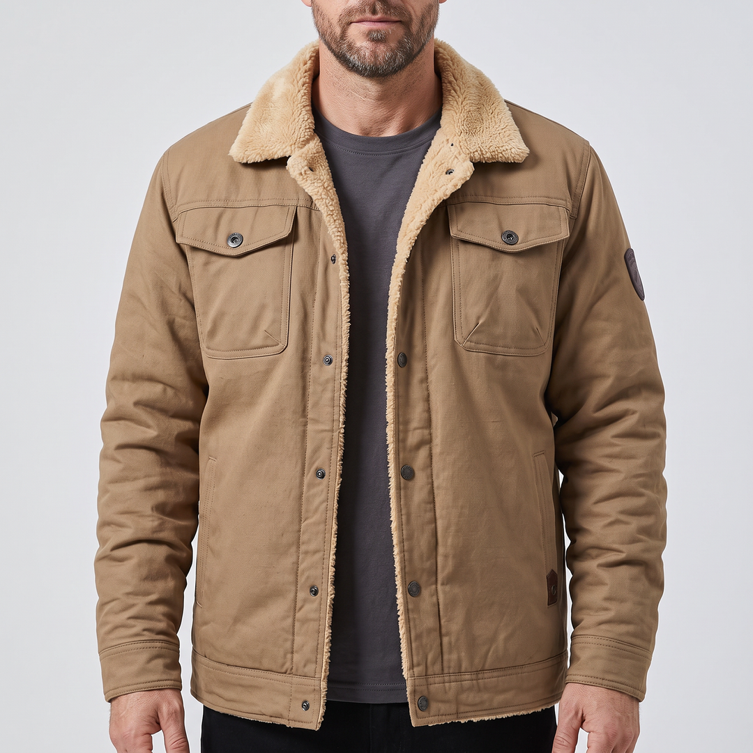 Casey | Bomber Jacket in Pile per Uomini