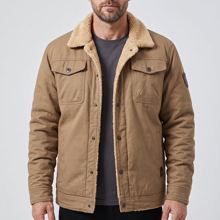 Casey | Bomber Jacket in Pile per Uomini