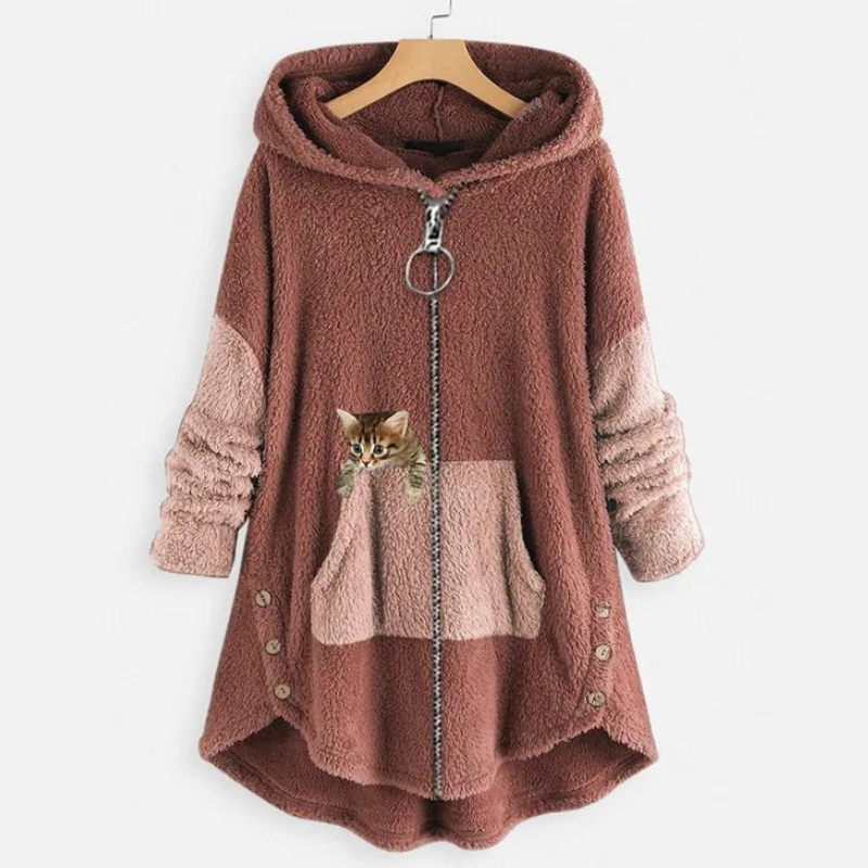 Agnes | Plush Hoodie – Ultra-Soft and Warm Style for Women